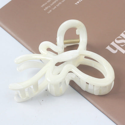 Simple Hollow Out Butterfly Hair Claw Clip