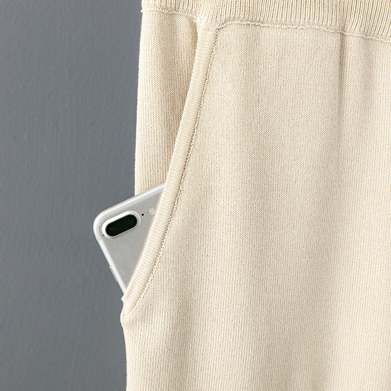 2+ Solid Color V-Neck Knit Sets