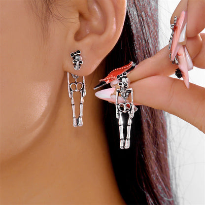 Halloween Funny Ghost Dangle Drop Earrings