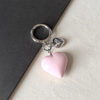 Simple Candy Color Love Bag Charms