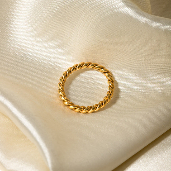 Simple Gold Rings