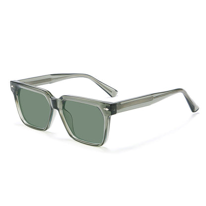 Square Large Frame Polarized Sunglasses