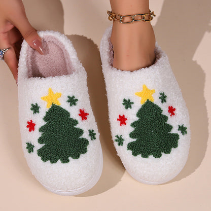 Funny Pattern Soft Winter Indoor Slippers
