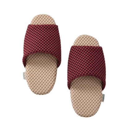 Simple Soft Mesh Breathable Home Slippers