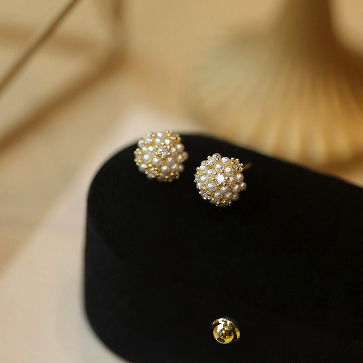 Boucles d'oreilles en strass