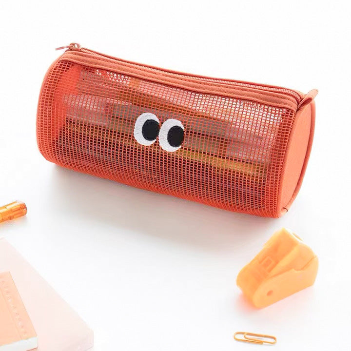 Cute Eyes Simple Portable Mesh Bags
