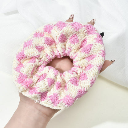 Bohemian Handmade Crochet Colorful Scrunchies