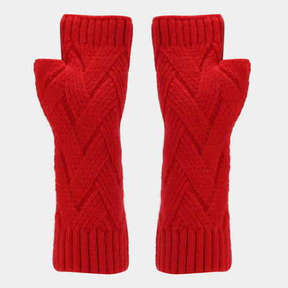 3PCS Solid Color Twist Hat & Scarf Sets