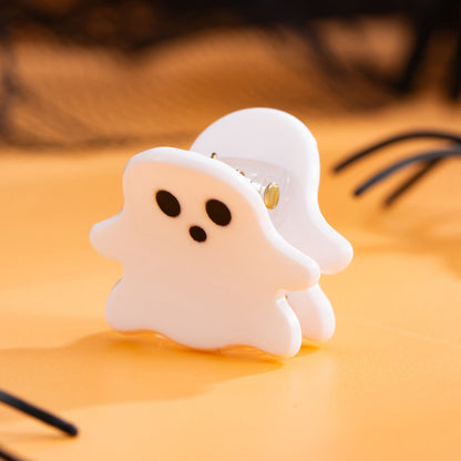 Cute Halloween Spider Ghost Mini Hair Claw