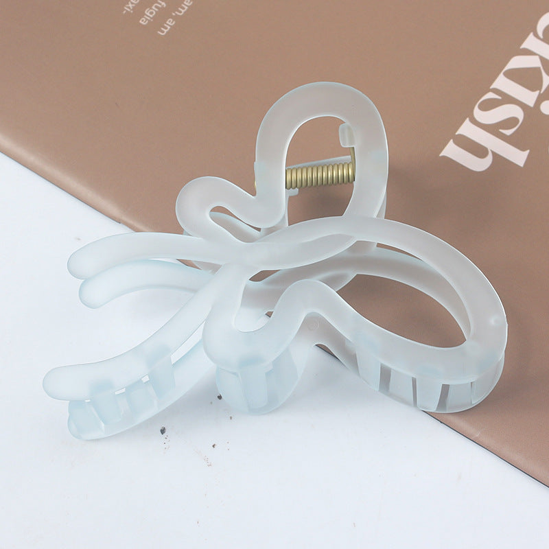 Simple Hollow Out Butterfly Hair Claw Clip