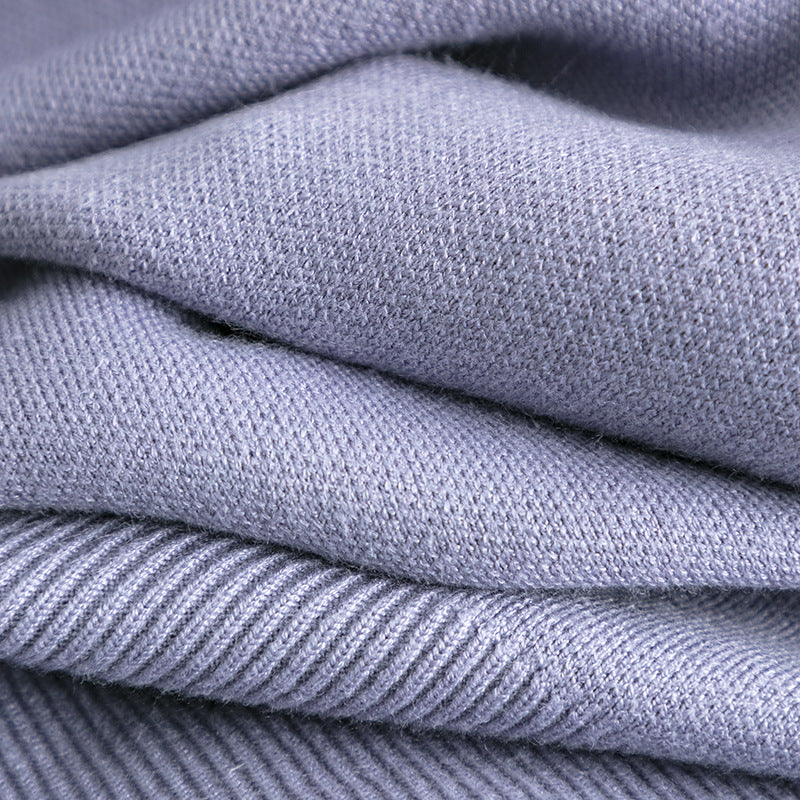 2+ Round Neck Side Split Knit Sets