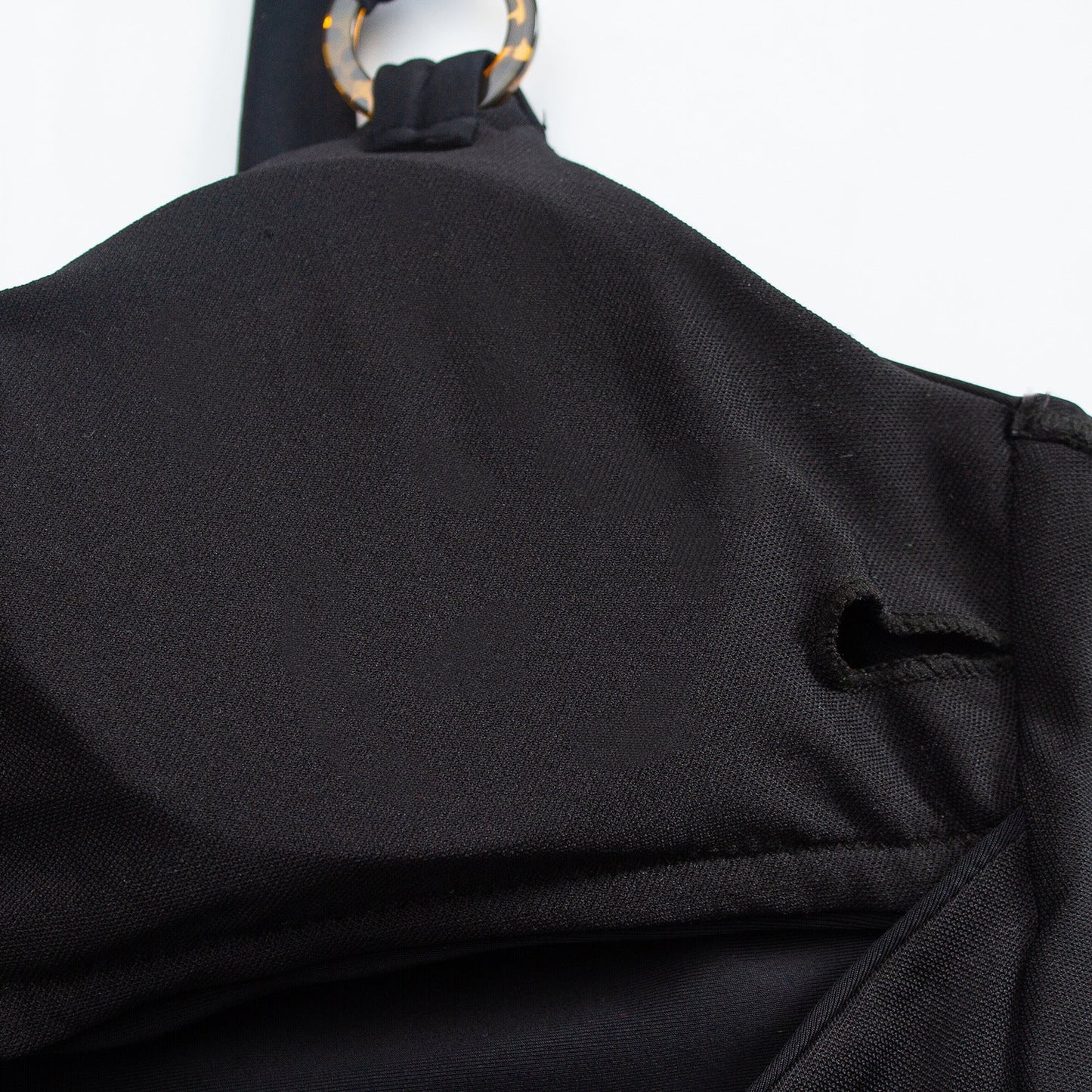 Sexy Hollow Out Solid Color One Piece Swimwear