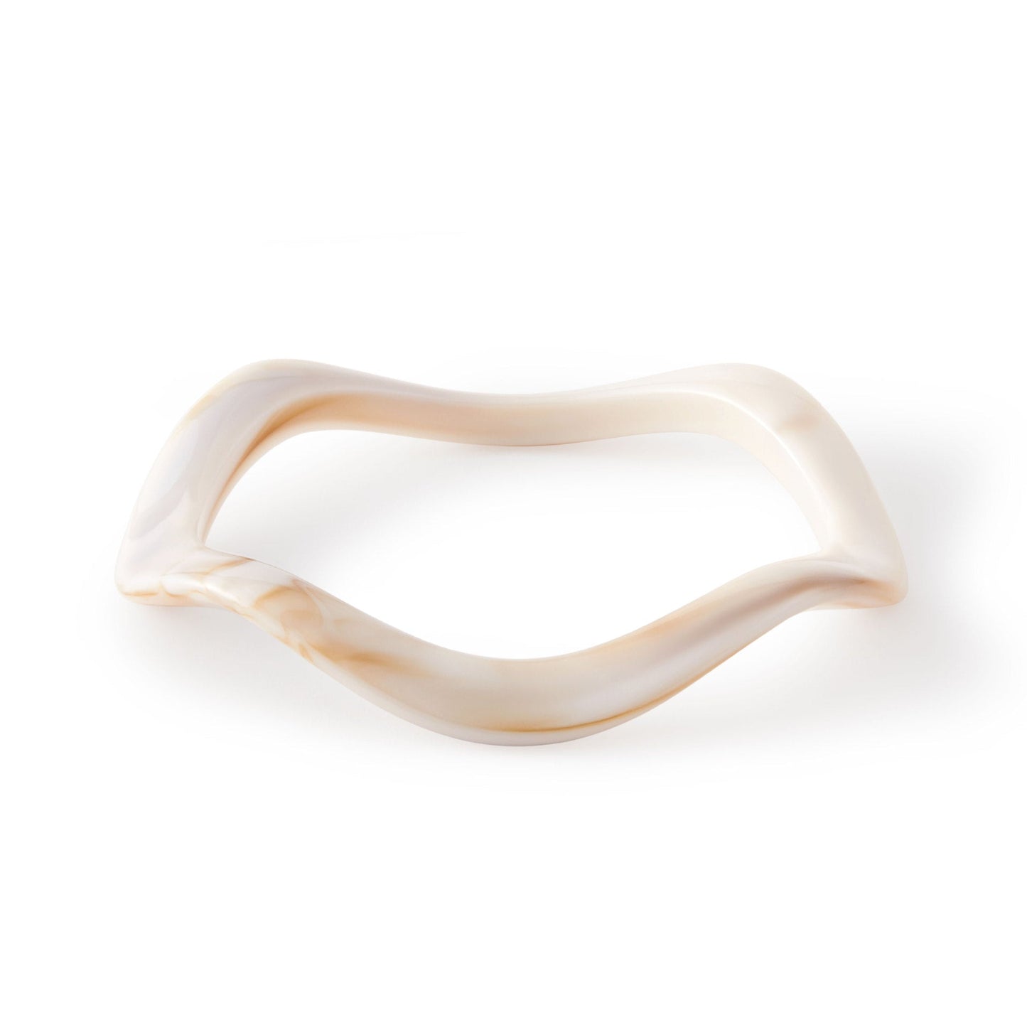 Simple Wave Irregular Acrylic Bracelets