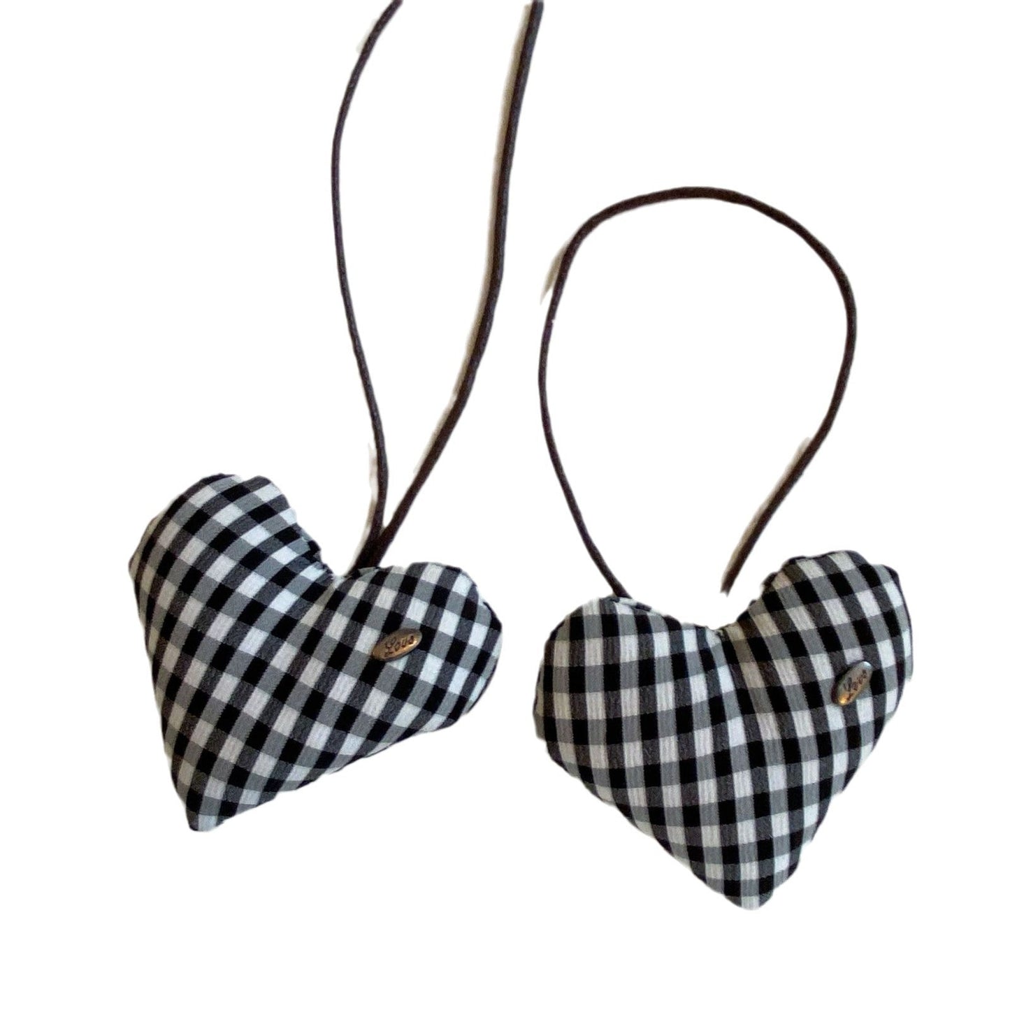 Cute Color Block Heart Keychain Bag Charm