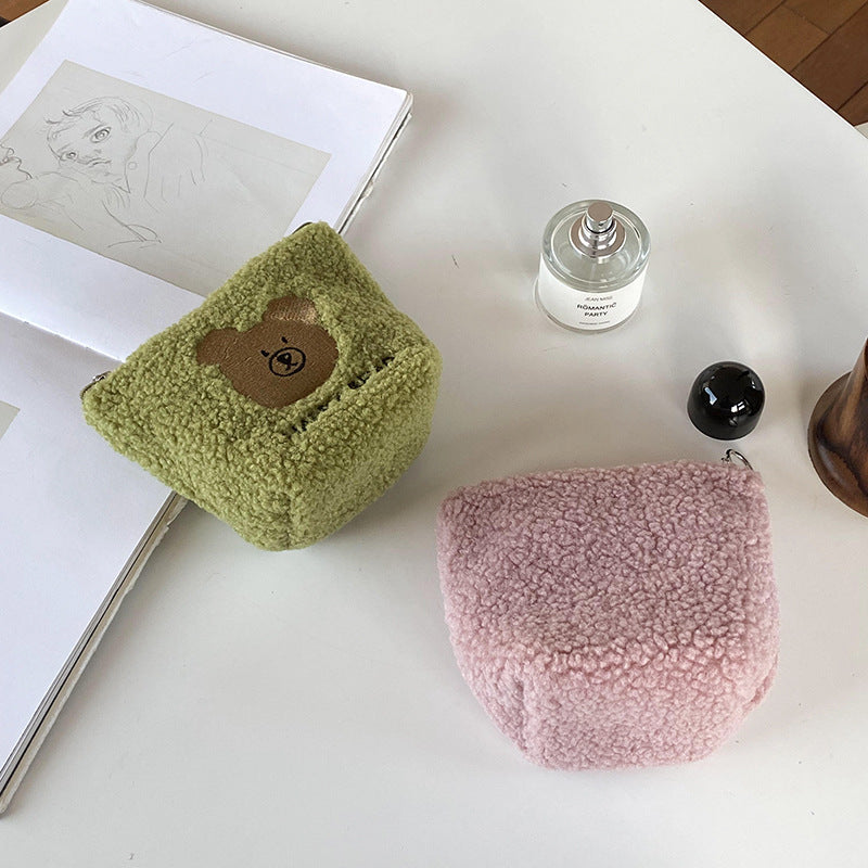 Plush Bear Cute Cosmetic Bag