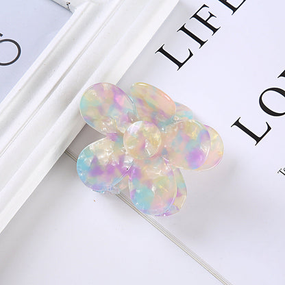 Elegant Floral Accessory Acetate Hair Claw