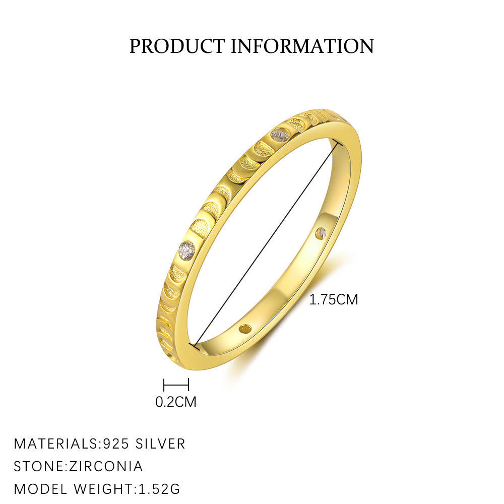 Simple Zircon Geometric Single Rings