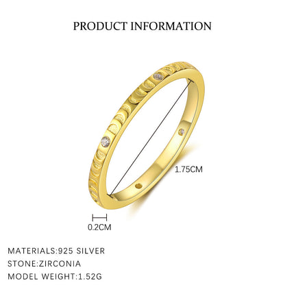 Simple Zircon Geometric Single Rings