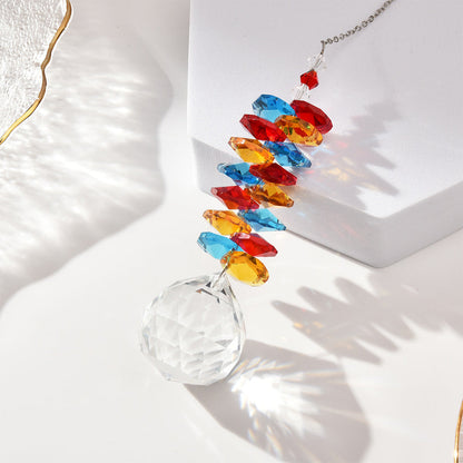 Rainbow Love Crystal Simple Home Hangings