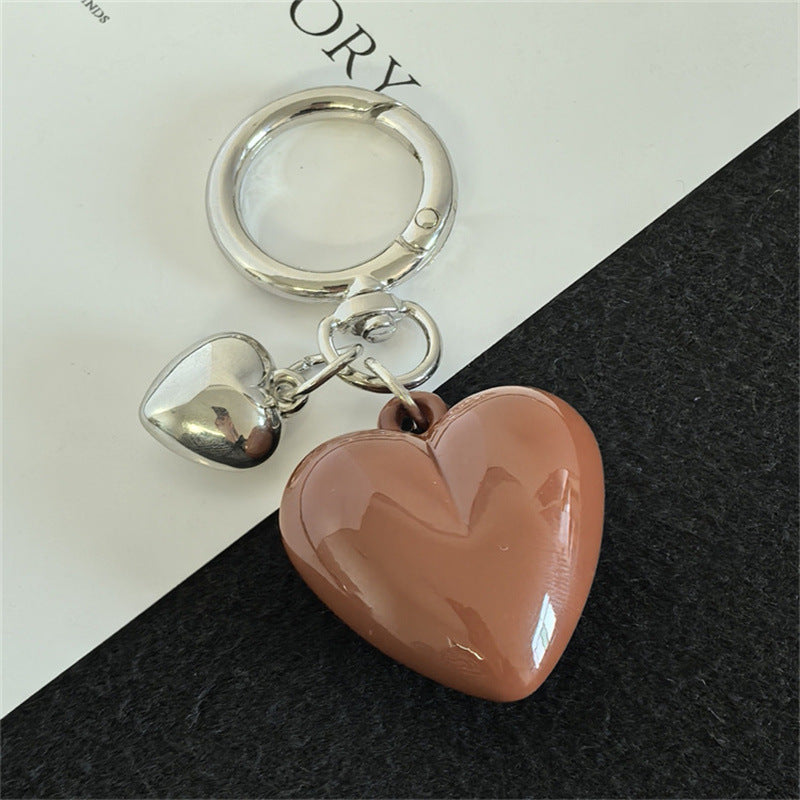 Simple Candy Color Love Bag Charms