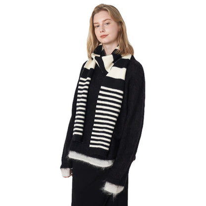 2+ Stripe Daily Knit Scarves