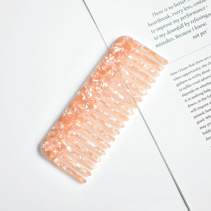 Acrylic Square Mini Portable Hair Combs