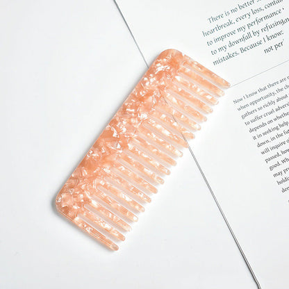 Acrylic Square Mini Portable Hair Combs