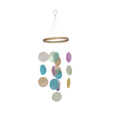 2+Simple Wooden Shell Suncatcher Hangings