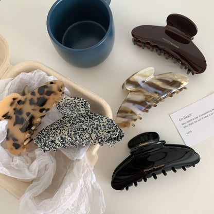 Simple Gentle Multicolor Claw Clip