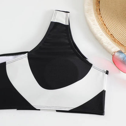 One Shoulder Swimwears String Covers