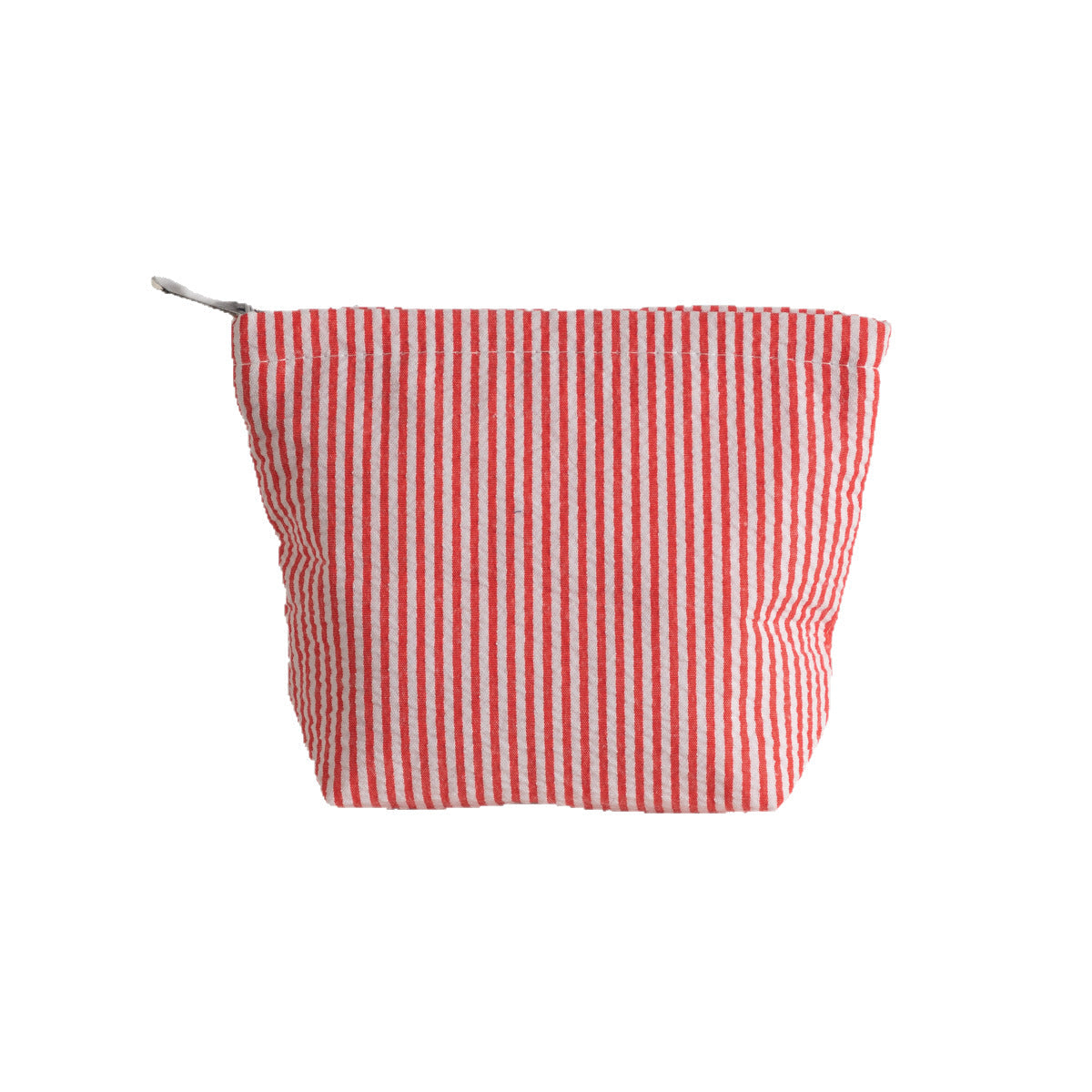 Simple Striped Color Block Makeup Bag