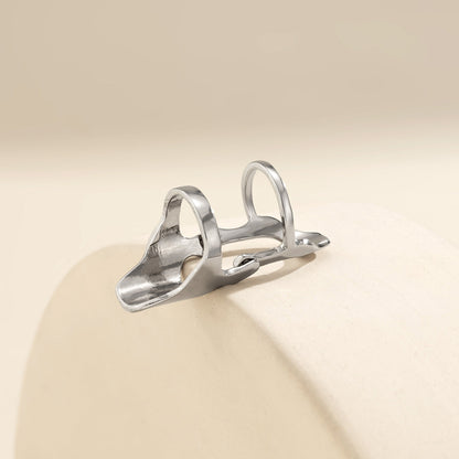 Hellow Geometric Exaggerated Index Ring