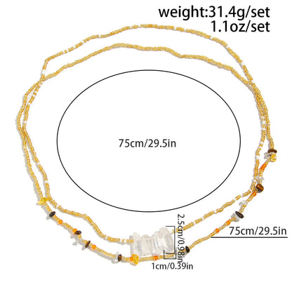 Sexy Beaded Crystal Stretch Body Chain