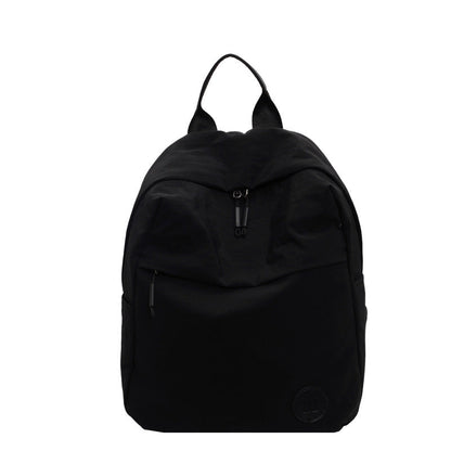 Casual Solid Color Portable Travel Backpack