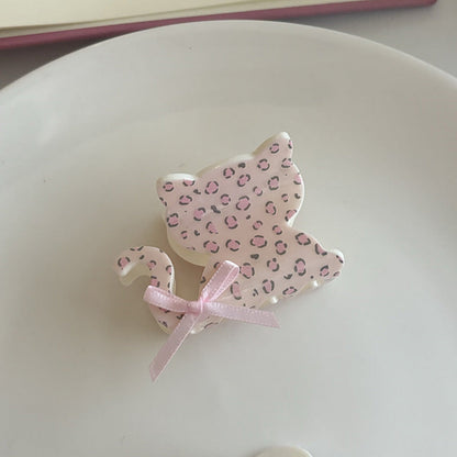 Cute Bow Flower Claw Clip