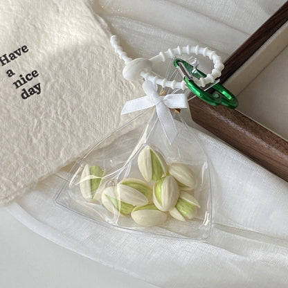 Cute Creative Bread Toast Cartoon Bag Charm