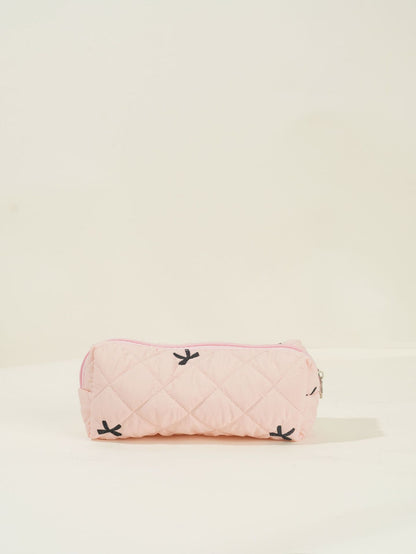 Bows Print Large Capacity Make Up Bag