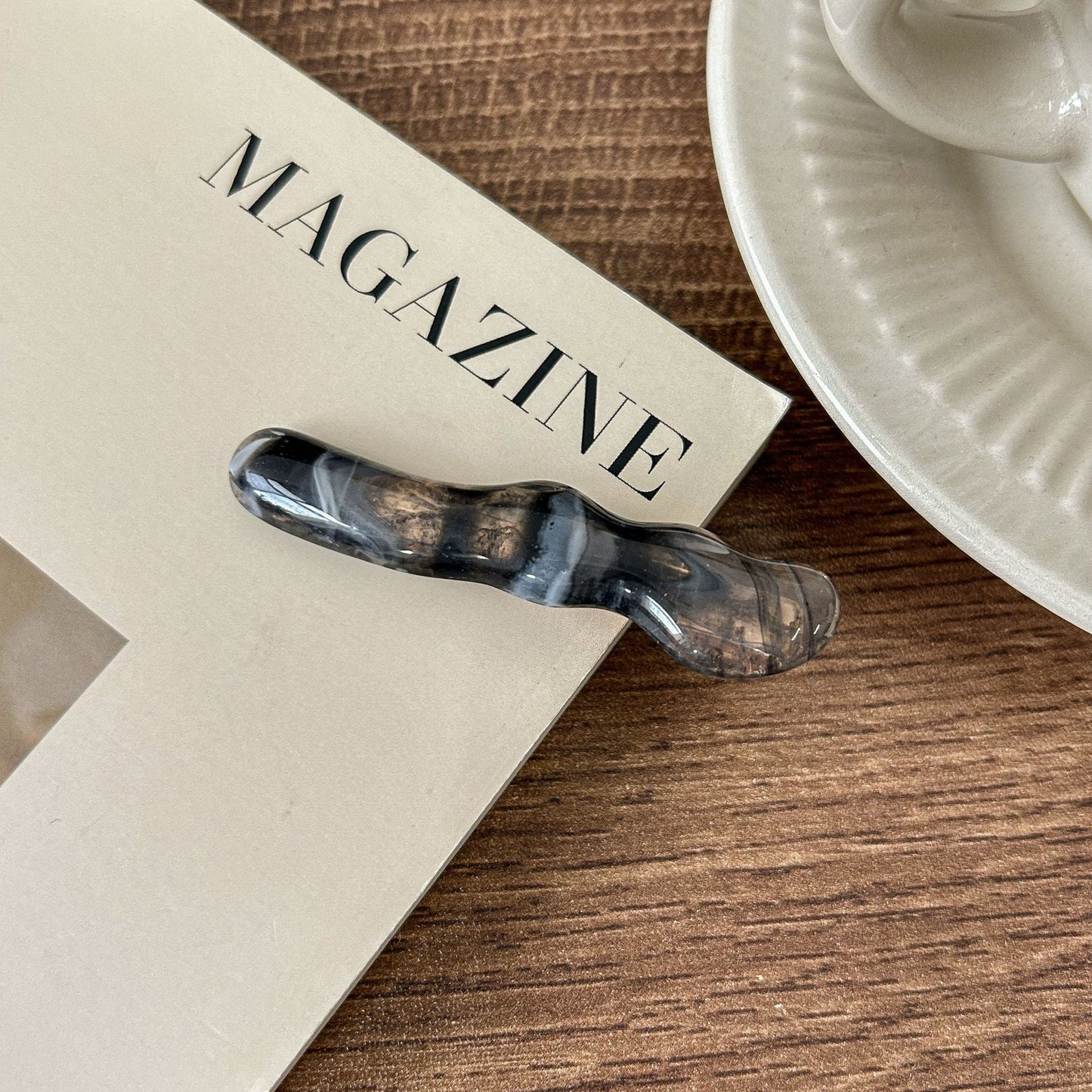 2+Simple Irregular Wave Vintage Hair Clips