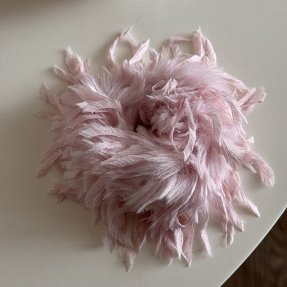 Soft Long Fuzzy Fluffy Fur Hair Tie