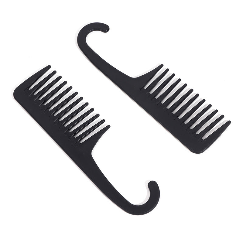 Wide Tooth Shower Comb With Hook