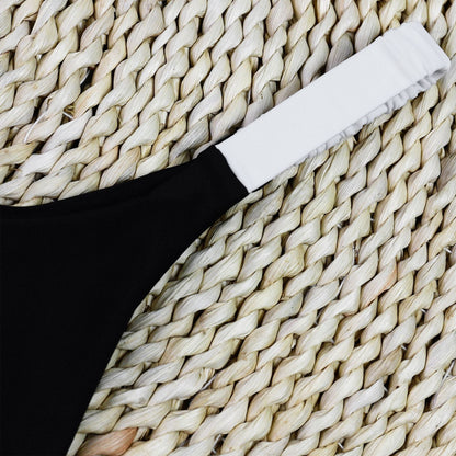 2PCS Color Block Splicing Sexy Swimwear