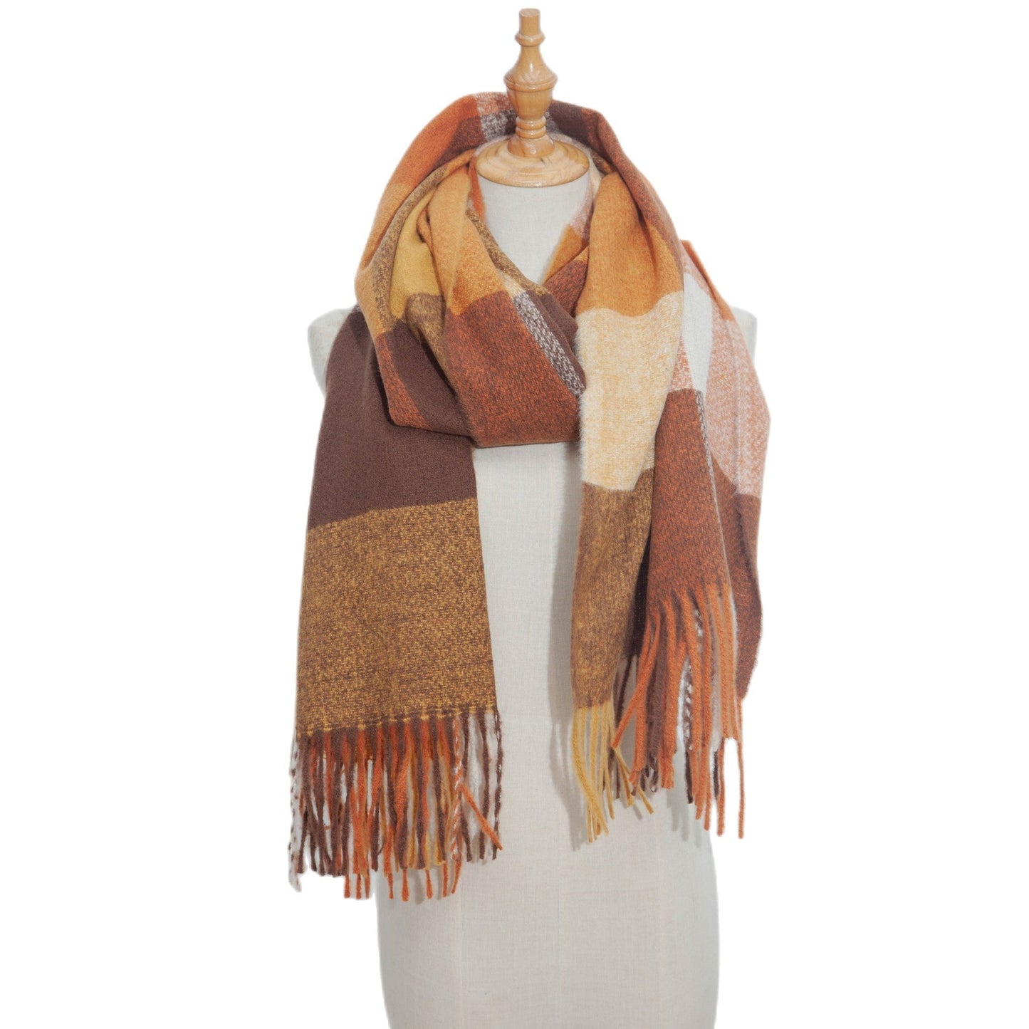 Colorful Tassel Sweet Scarves