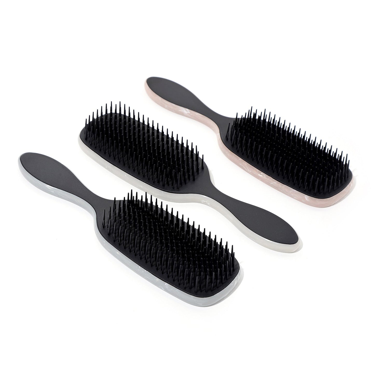 Marbled Handle Massage Air Cushion Comb