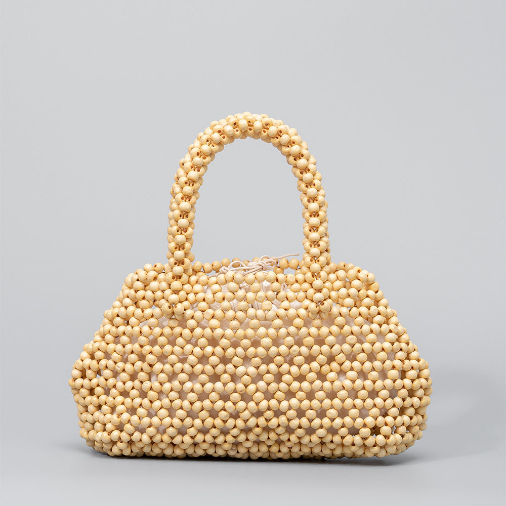 Handmade Wooden Bead Handbags