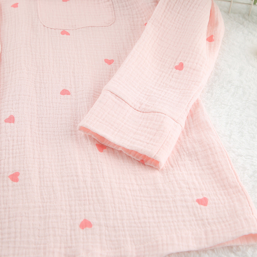 Love Print Casual Soft Homewear Sets