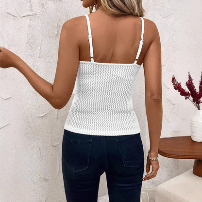 Cross Casual Slim Sleeveless Cami Top
