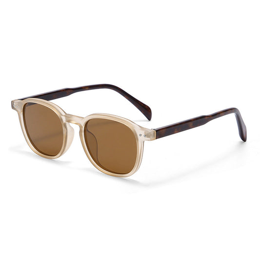 Round Simple Daily Polarized Sunglasses