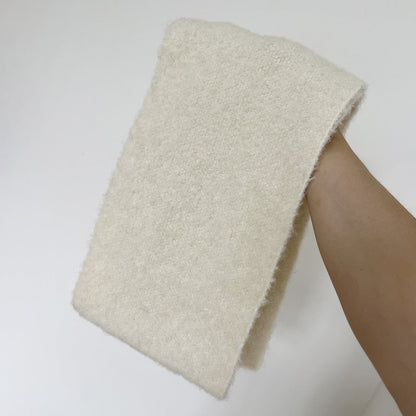 Knit Wool Blend Solid Color Winter Scarf