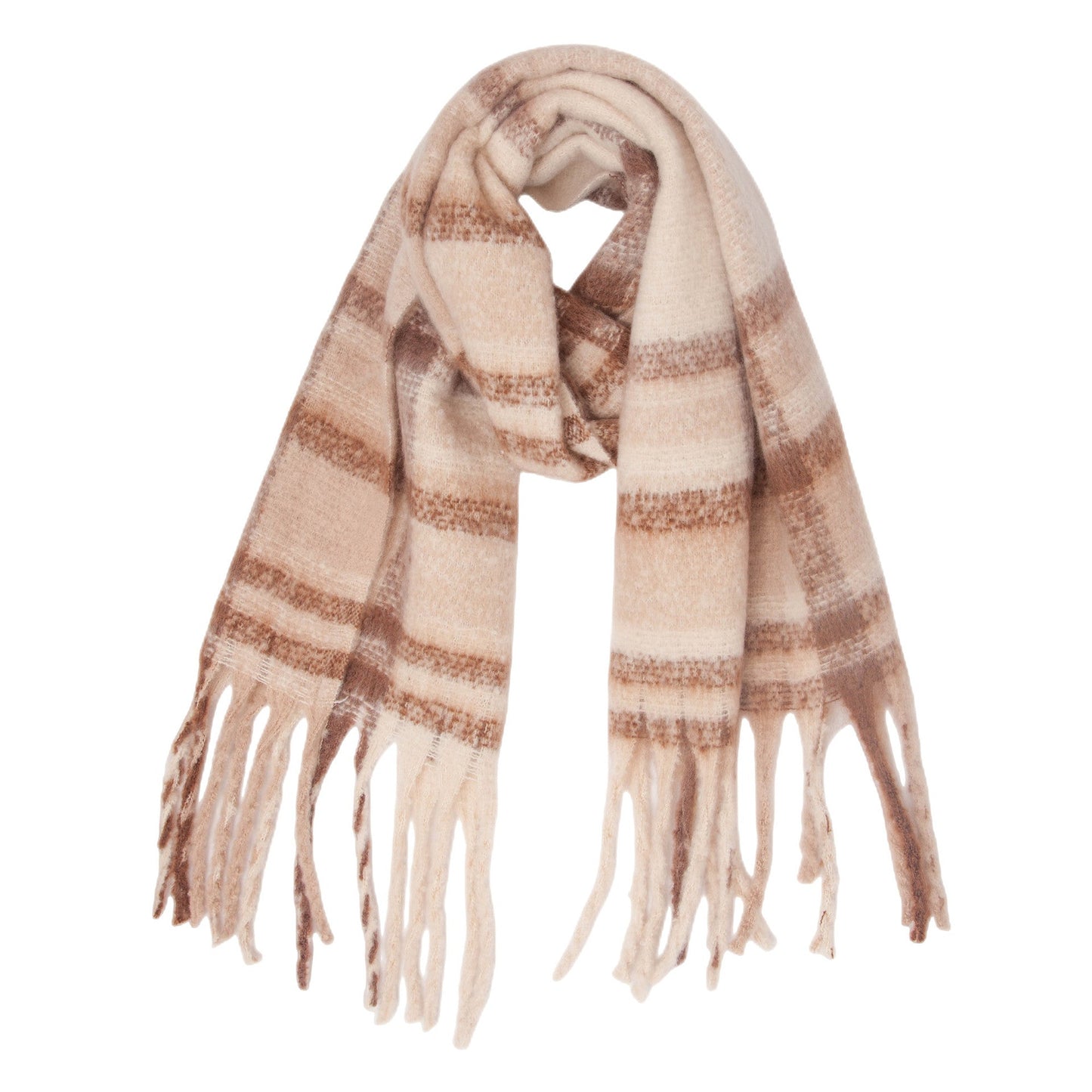 Tassel Plaid Vintage Scarves