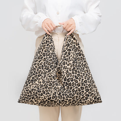 Vintage Triangle Print Shoulder Bags